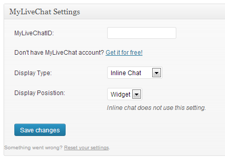 WordPress LiveChat 2